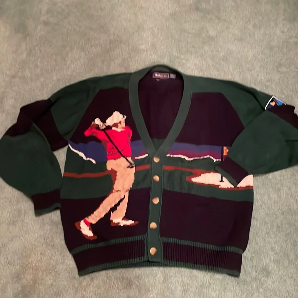 Hathaway vintage golf cardigan - Picture 1 of 5